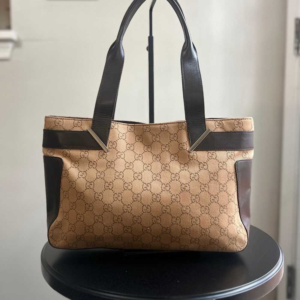 Gucci GG Canvas Shoulder Bag - image 3