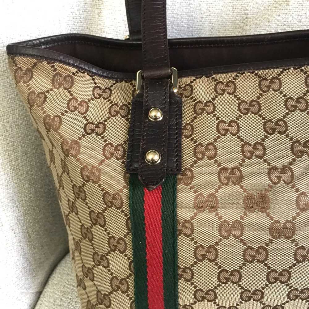 Authentic Gucci Sherry Line tote bag brown - image 6