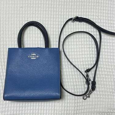 COACH Leather Handbag Shoulder Bag