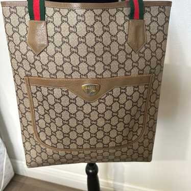 GUCCI Plus Ophidia Sherry Line Monogram Tote Bag,… - image 1