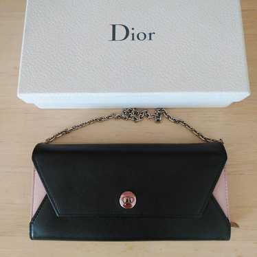 Christian Dior Chain Wallet Long Wallet - image 1