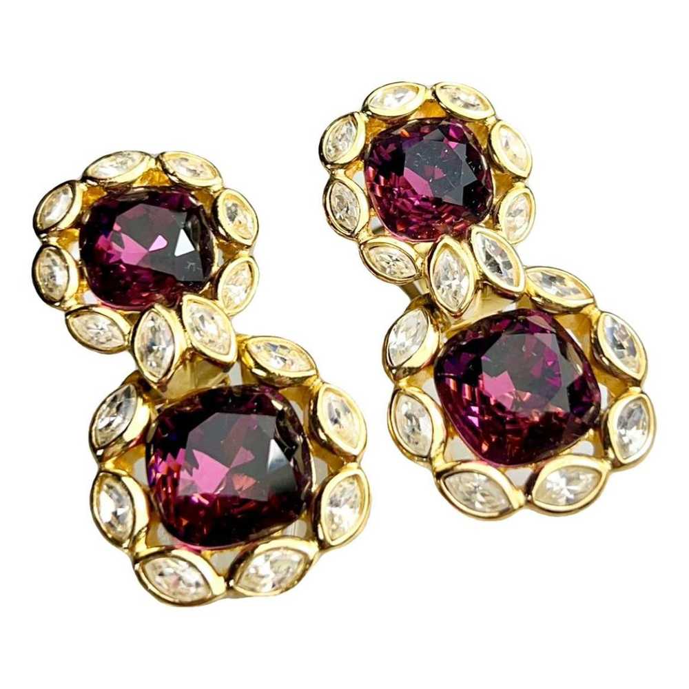 Dior Crystal earrings - image 1