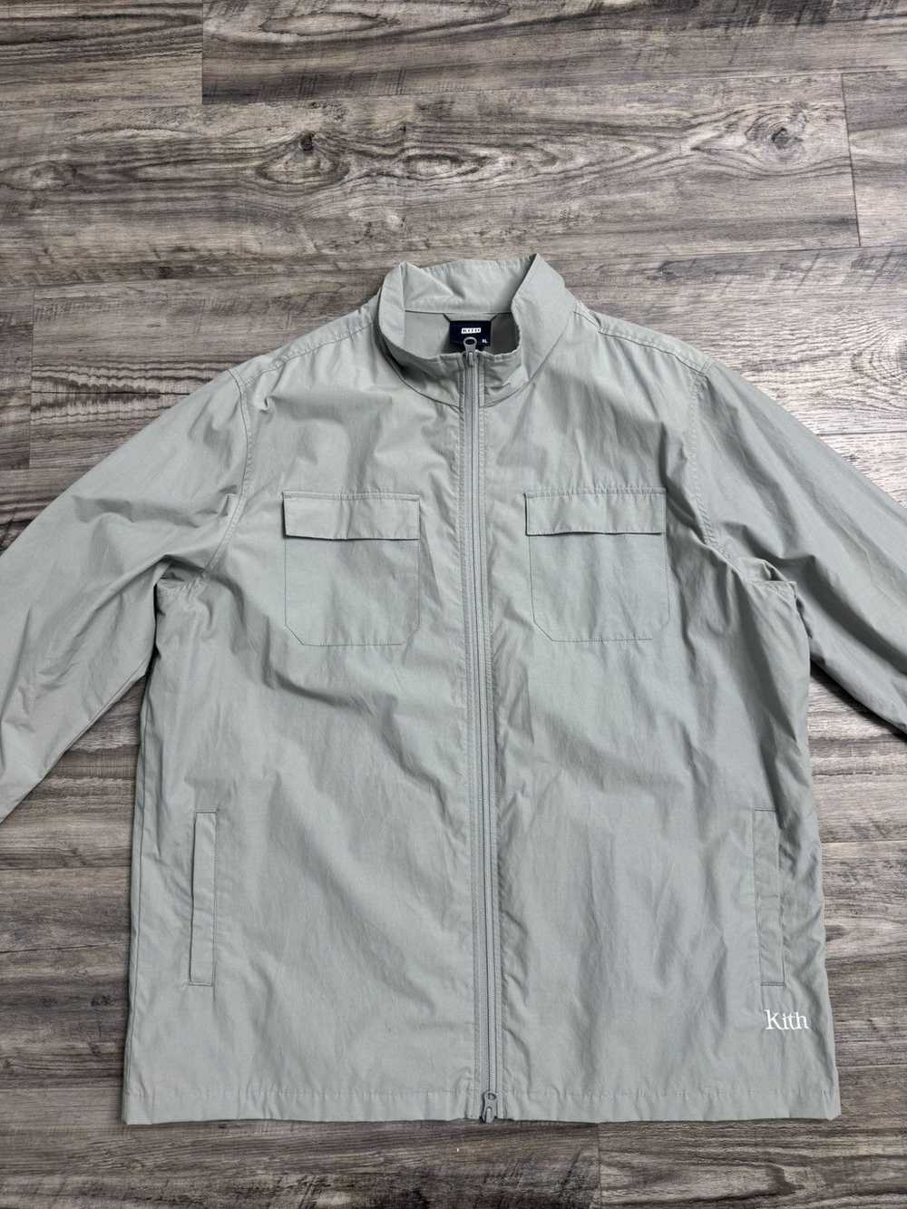 Kith KITH ZIP FRONT WOLCOTT SHIRT BABY BLUE - image 1