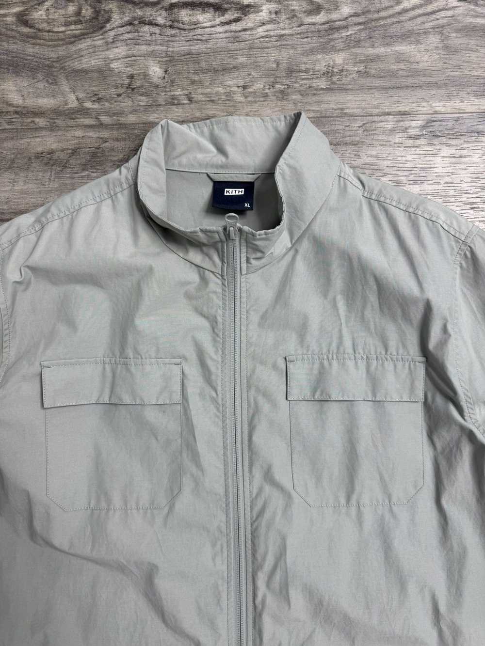 Kith KITH ZIP FRONT WOLCOTT SHIRT BABY BLUE - image 2