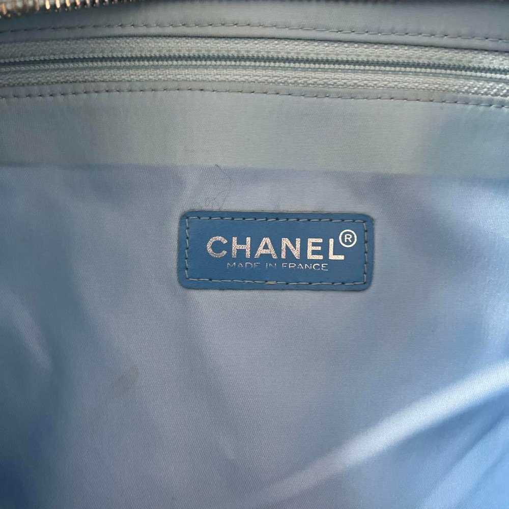 CHANEL Light Blue Quilted Bag, Chanel New Travel … - image 10