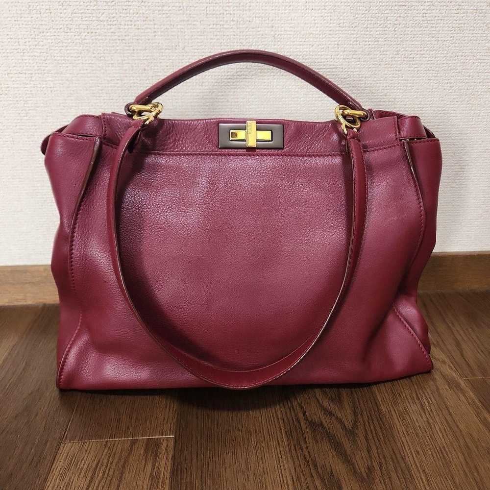 【Fendi】Peekaboo Large 2WAY Bag - image 1