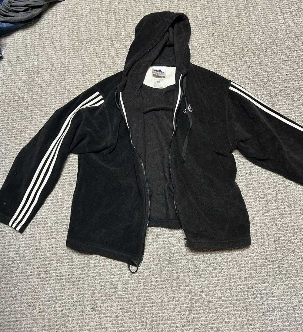 Adidas Late 90s Adidas Fleece Track Jacket - image 1