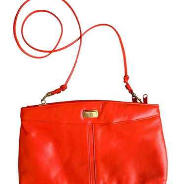 EUC Etienne Aigner Vintage Red Leather crossbody c