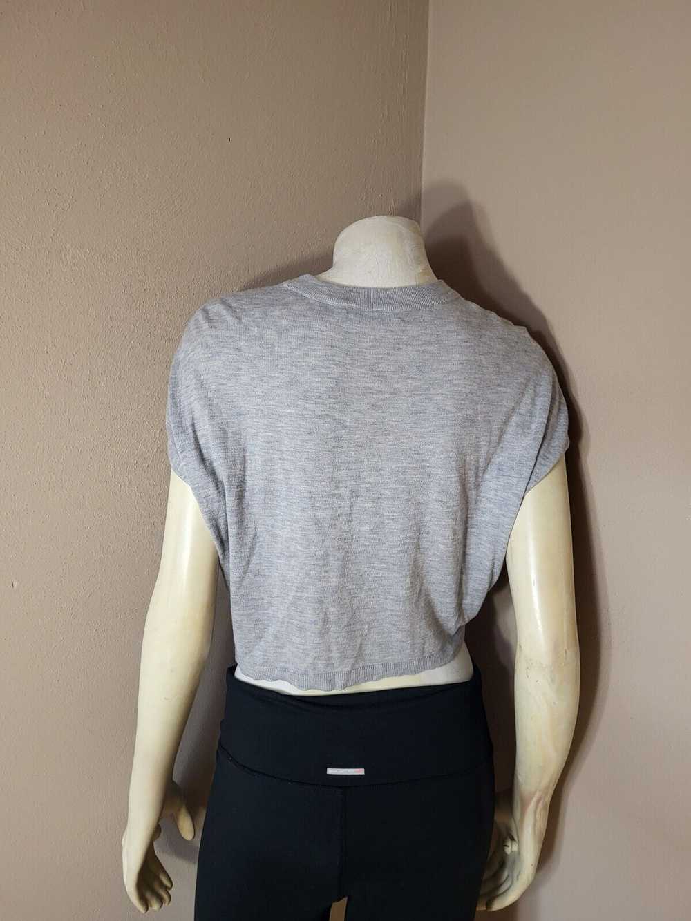 Alice & Olivia Gray 100% Cashmere Sweater Sz XS..… - image 2