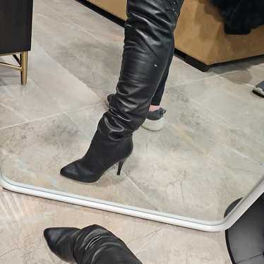 Thigh high All Leather boots