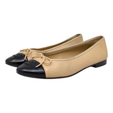 Chanel Leather ballet flats