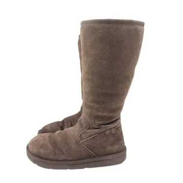 UGG Women's Brown Classic Tall 5235 Sheepskin Mid-