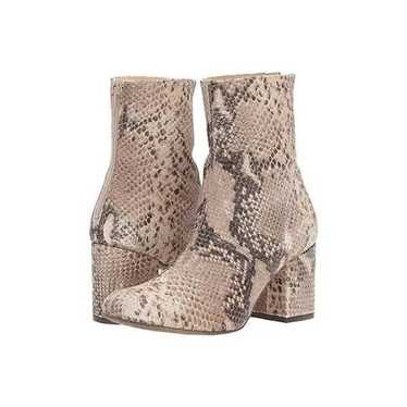 Free People Womens Taupe Brown Cecile Snakeskin An