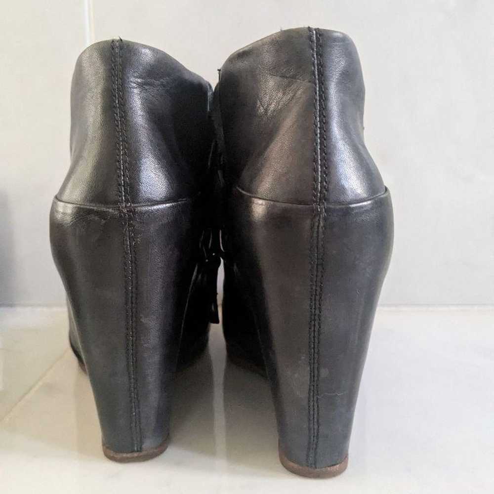 UGG Black Leather Booties ■23 - image 5