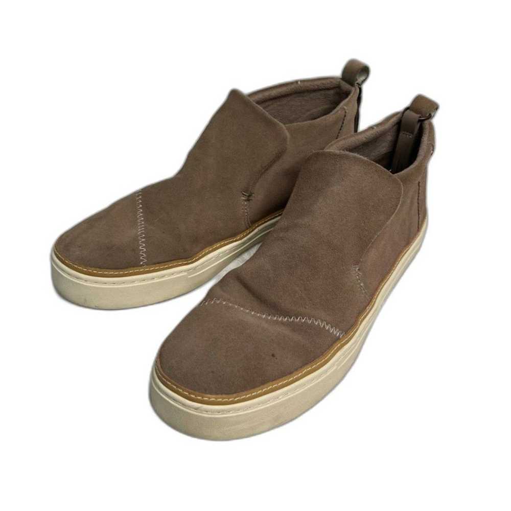 TOMS Paxton Sneakers Tan Pull Tab Slip On Women's… - image 1