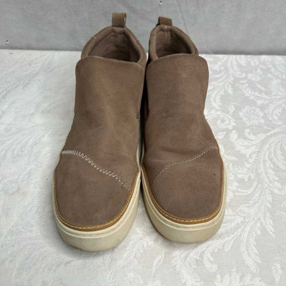 TOMS Paxton Sneakers Tan Pull Tab Slip On Women's… - image 2