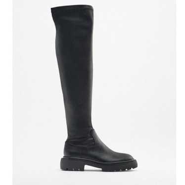 Zara over the knee boots