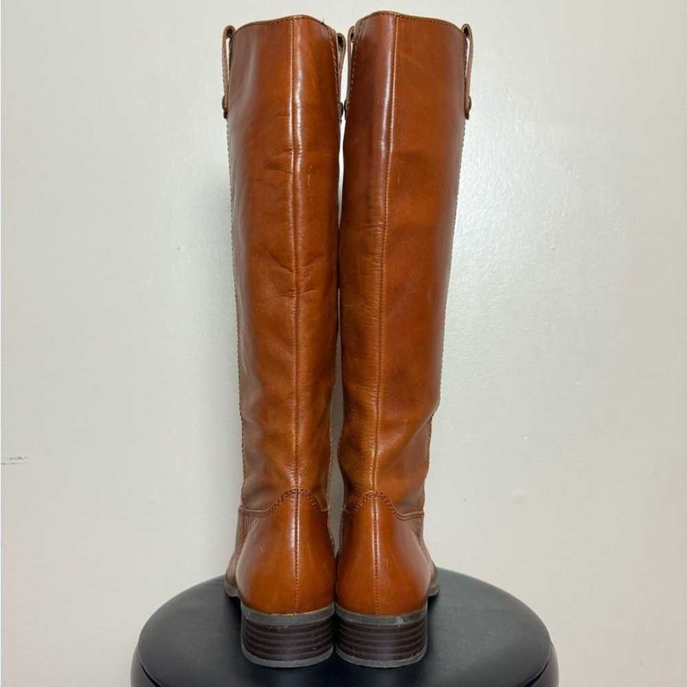 Brown INC Tall Riding Style Boots Size 8.5 VGUC - image 4