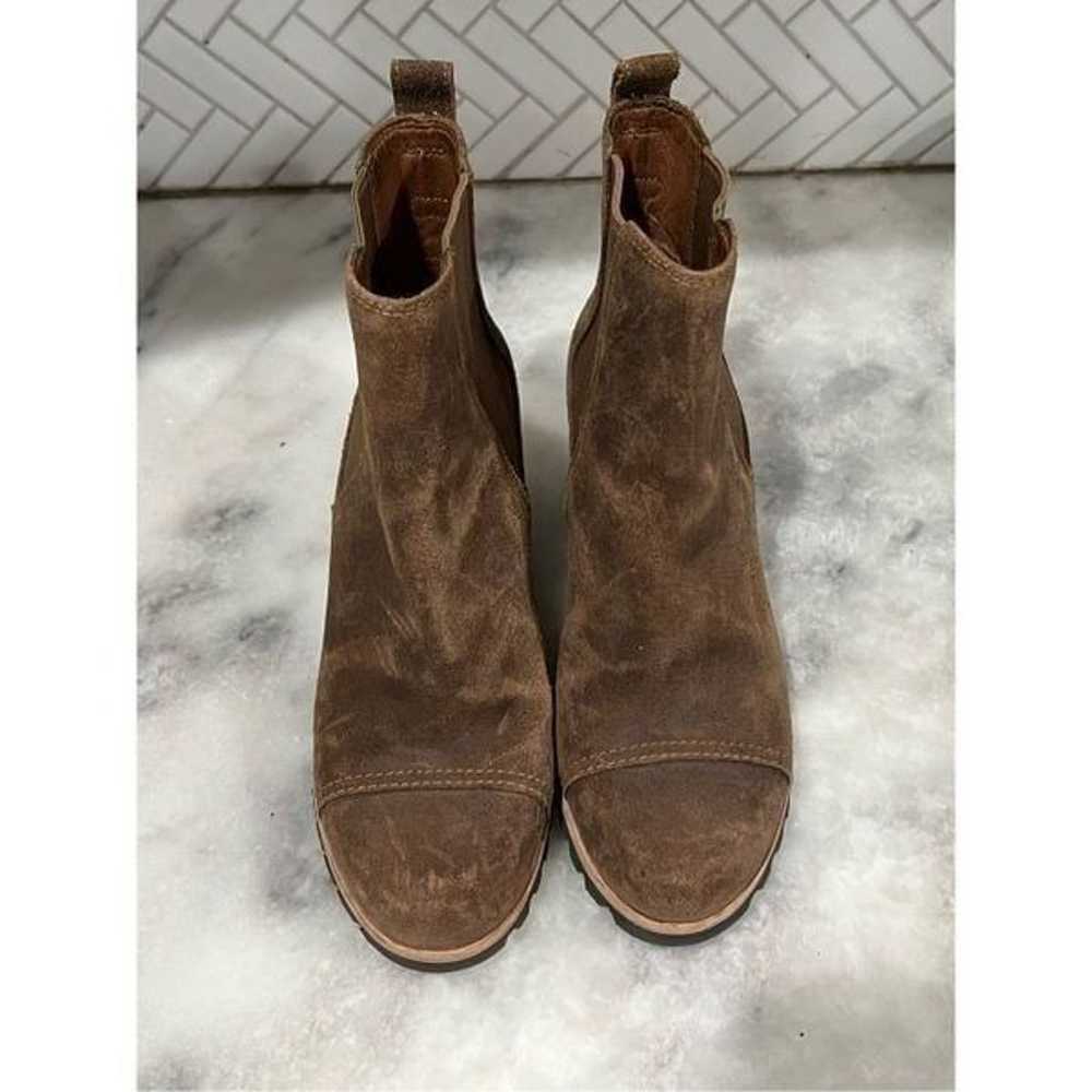 UGG Pax Waterproof Chipmunk Brown Leather Wedge A… - image 9