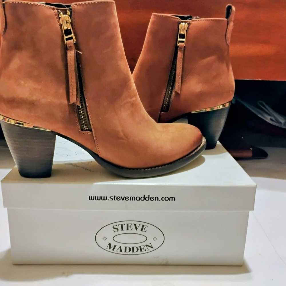 Steve Madden Suede Ankle Boots - image 1