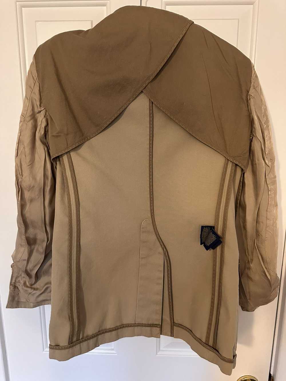 Ralph Lauren Rugby Vintage Twill Khaki Blazer sz S - image 5