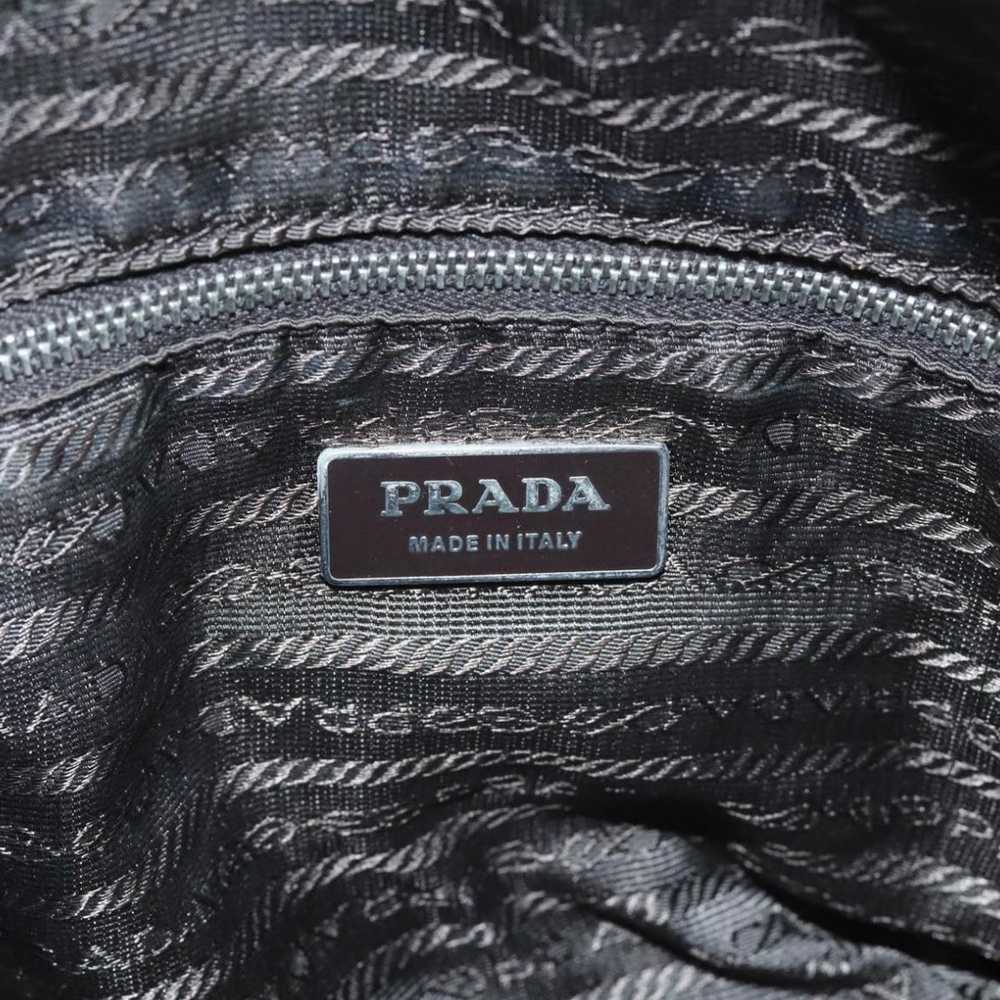 Prada Brown and Leather Shoulder Bag - image 10