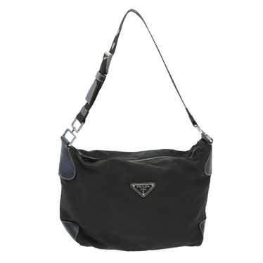 Prada Brown and Leather Shoulder Bag - image 1