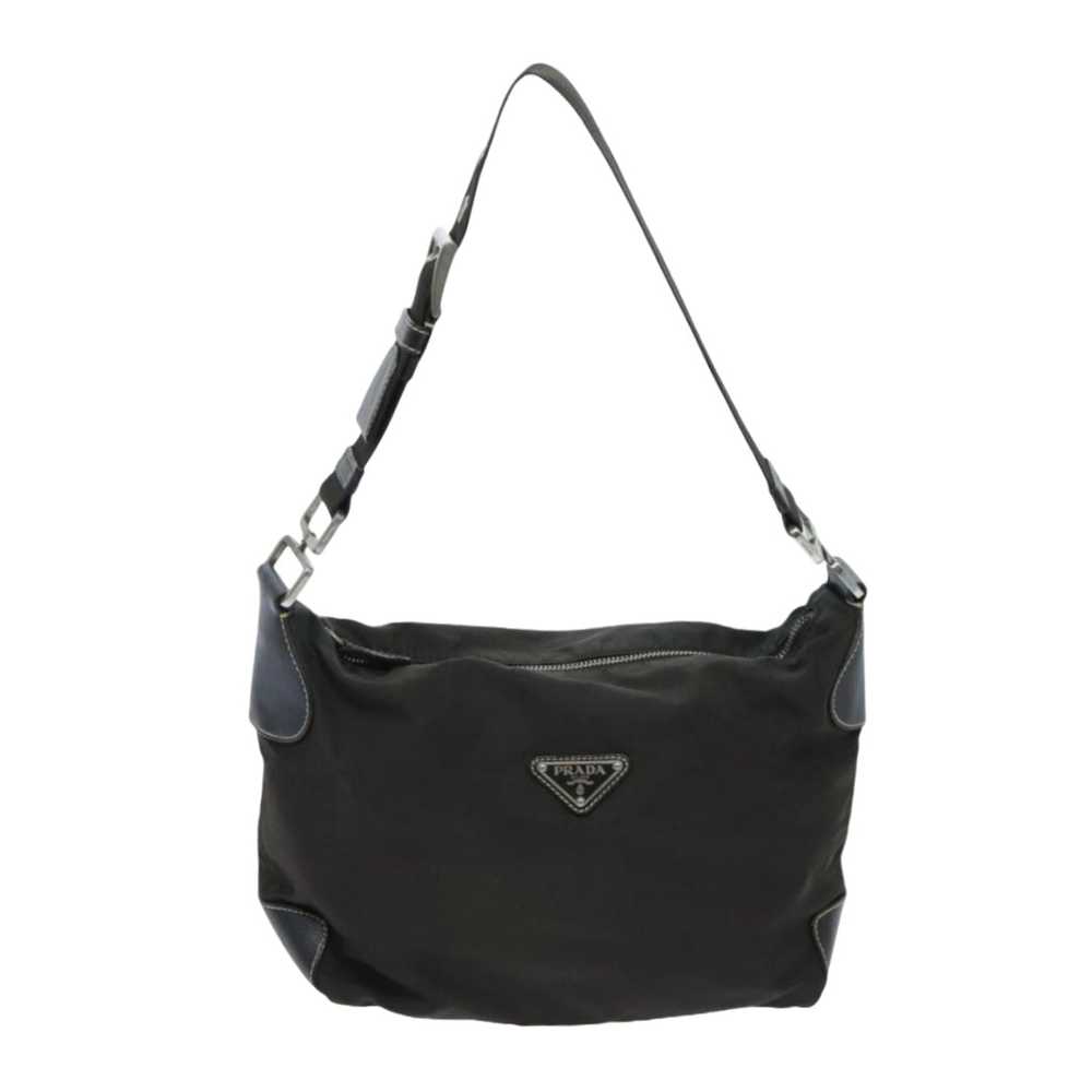 Prada Brown and Leather Shoulder Bag - image 2