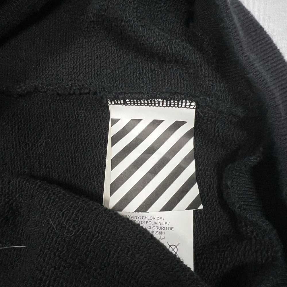 Off-White OFF-WHITE SS18 Patch Badge Zip-Up Hoodie - image 6