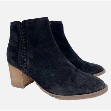 Blondo Waterproof Black Suede Ankle Boots - image 1