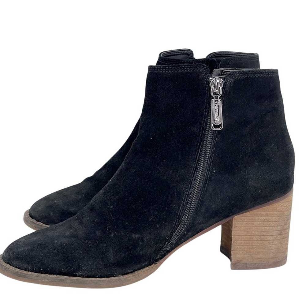 Blondo Waterproof Black Suede Ankle Boots - image 2