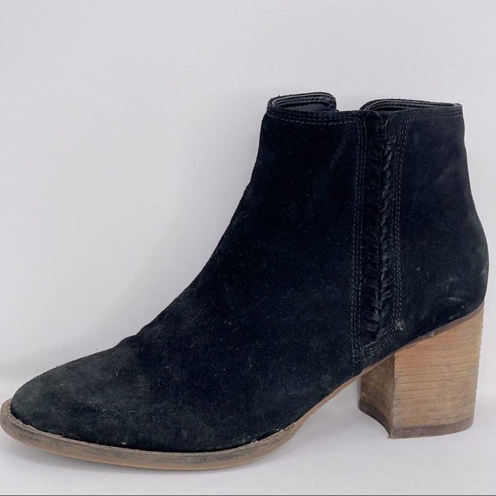 Blondo Waterproof Black Suede Ankle Boots - image 3