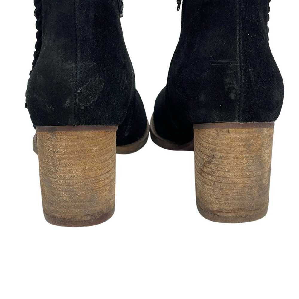 Blondo Waterproof Black Suede Ankle Boots - image 7