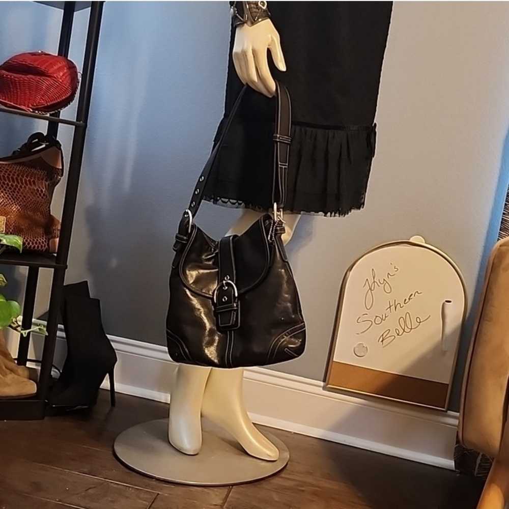 Vintage Coach shoulder bag - image 3