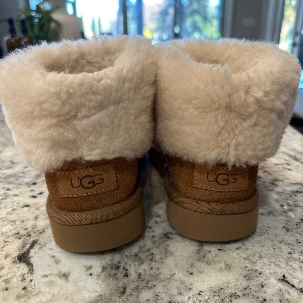 Ugg mini with fur top - image 3