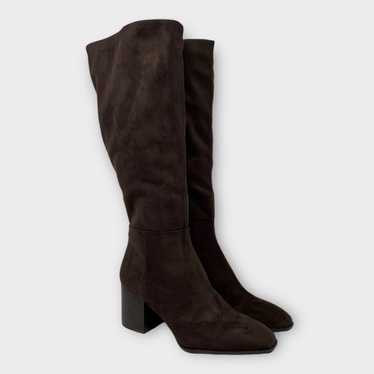 Nordstrom Rack Virginia Faux Suede Tall Boot in Br