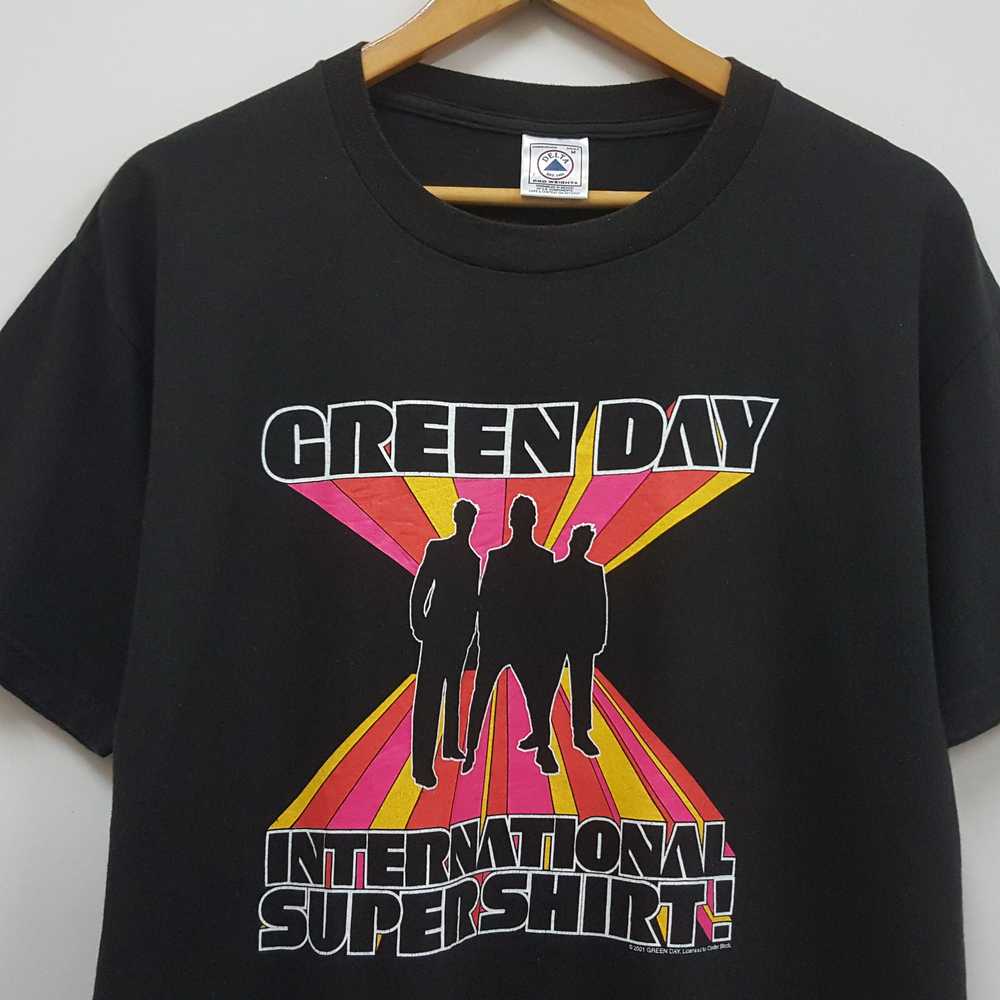 Band Tees × Tour Tee × Vintage Vintage GREEN DAY … - image 4