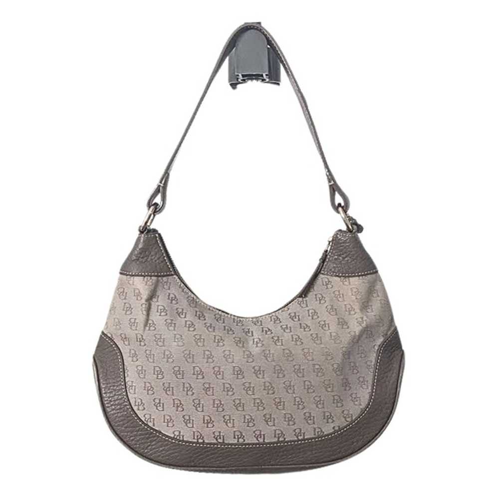 Vtg Y2K DOONEY & BOURKE Taupe Monogram Baguette B… - image 10