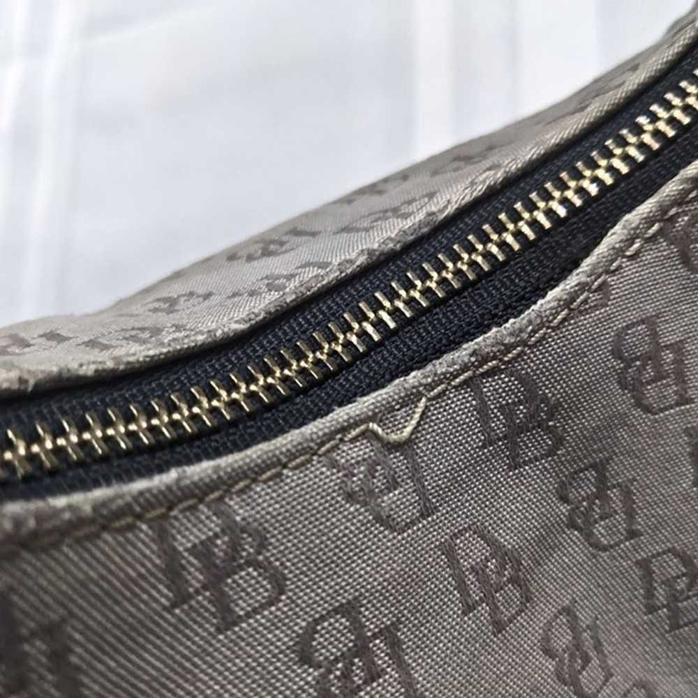 Vtg Y2K DOONEY & BOURKE Taupe Monogram Baguette B… - image 7