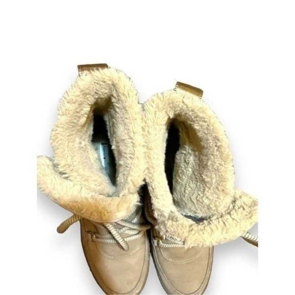 Tommy Hilfiger platform monogram fur lined leathe… - image 7