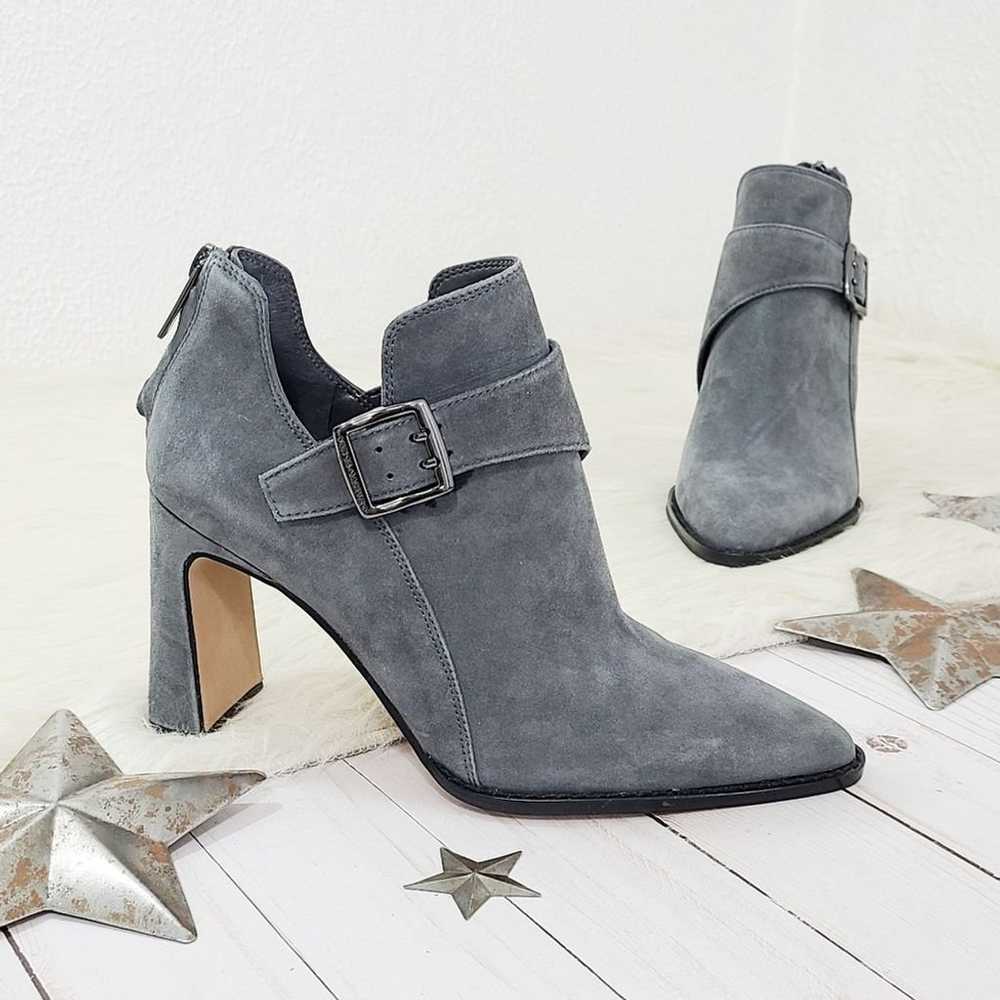 Vince Camuto Deninna ankle boots gray nubuck sued… - image 1