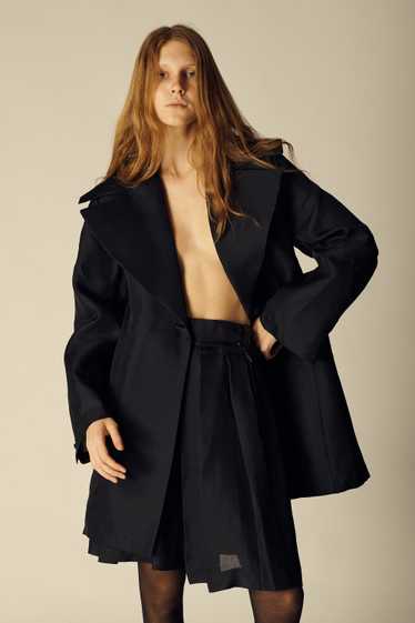 Claude Montana Black Organza Coat