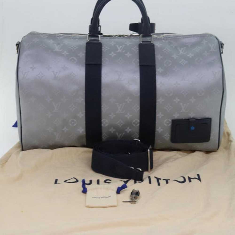 Louis Vuitton Leather travel bag - image 12