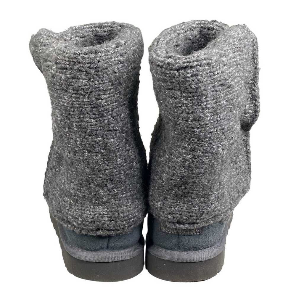 UGG Women’s Cardy Grey Lattice Pull On Winter Boo… - image 6