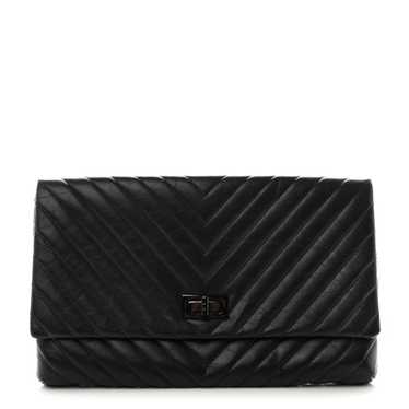 CHANEL Aged Calfskin Chevron Quilted Reissue 2.55 