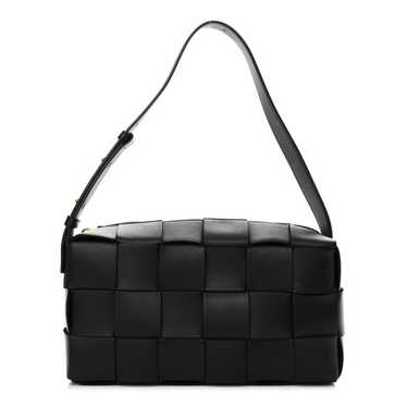 BOTTEGA VENETA Lambskin Maxi Intrecciato Brick Cas