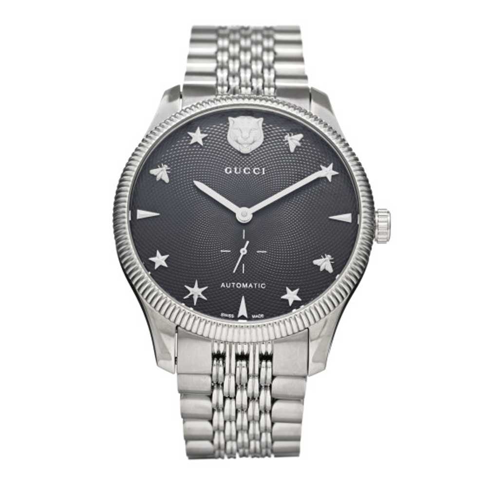 GUCCI Stainless Steel 40mm G-Timeless Charm Autom… - image 1