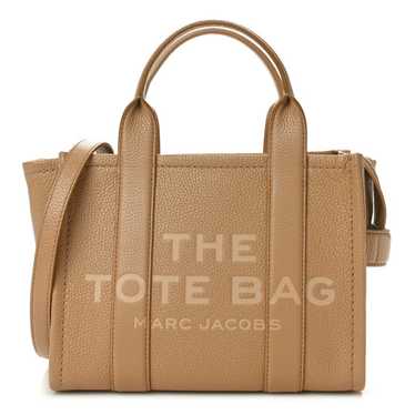 MARC JACOBS Grained Calfskin Mini The Tote Bag Ca… - image 1