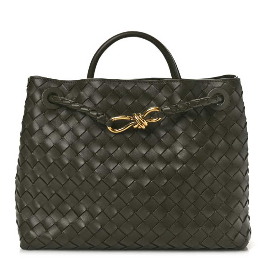 BOTTEGA VENETA Nappa Intrecciato Medium Andiamo S… - image 1