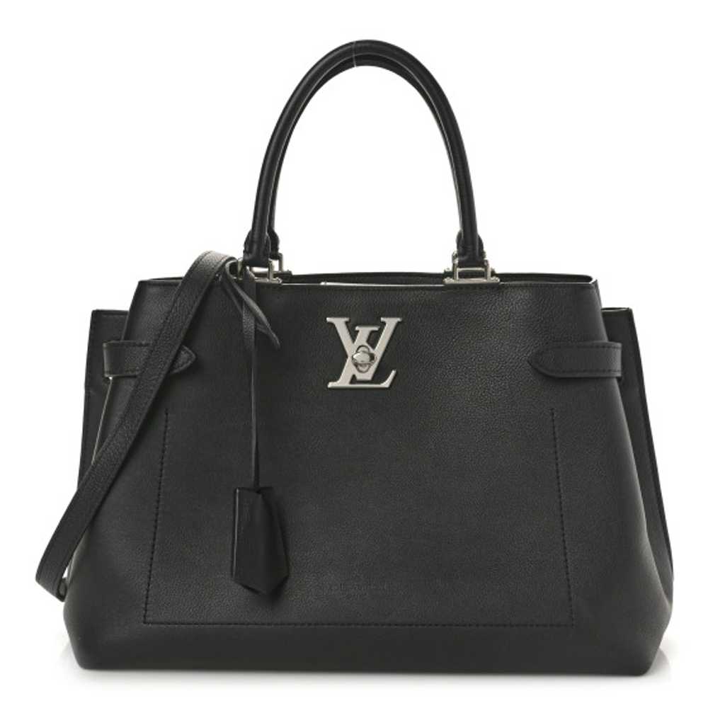 LOUIS VUITTON  Calfskin Lockme Day Black - image 1